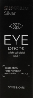 Краплі очні д/котів та собак Silver з колоїдним сріблом 30мл Superium