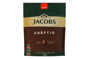 Кава розчинна сублімована Kraftig Jacobs д/п 100г