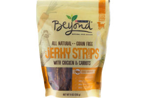 Purina Beyond Natural Dog Snacks Jerky Strips With Chicken & Carrots