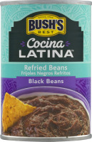 BUSH'S BEST Cocina Latina Refried Black Beans