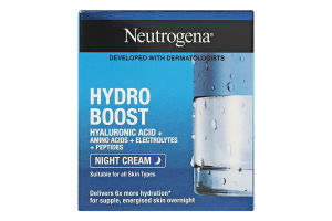 Крем для лица увлажняющий ночной Hydro boost Neutrogena 50мл