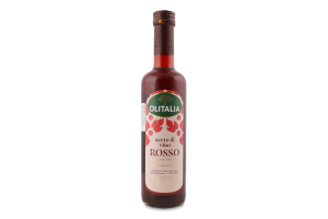 Оцет винний червоний Rosso Olitalia с/пл 0.5л
