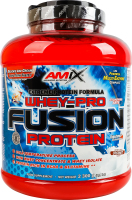 Протеїн зі смаком подвійного шоколаду та кокоса Whey-Pro Fusion Amix 2.3кг