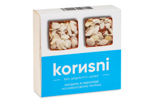 Миндаль в молочном шоколаде bezСахара к/у 120г