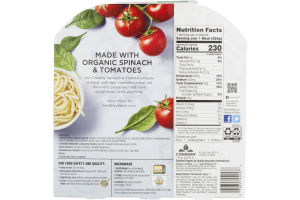 Healthy Choice Simply Steamers Creamy Spinach & Tomato Linguini