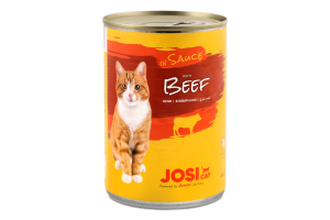 Корм д/котів JosiCat Телятина в соусі 415г ж/б Josera