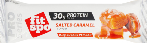 Батончик FitSpo Pro протеїновий солона карамель
