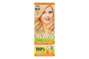 Крем-краска для волос стойкая Naturals №10.71 Avena 1шт