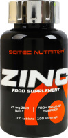 Добавка дієтична таблетки Цинк Scitec Nutrition 100шт