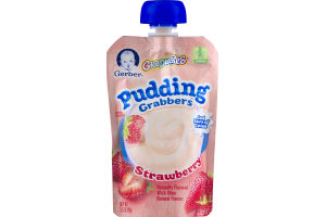 Gerber Graduates Pudding Grabbers Strawberry