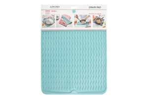 Коврик для сушки посуды силиконовый 30х40см №KYYW287 Juxiong 1шт