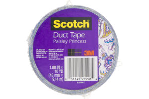 Scotch Duct Tape Paisley Princess