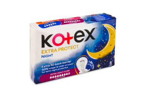 Прокладки гігієнічні жіночі Екстра-захист Night Kotex 5шт