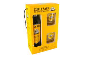 Набір Віскі 40% 0,7л+2склянки Cutty Sark