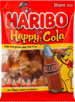 Цукерки желейні неглазуровані Happy-cola Haribo м/у 150г