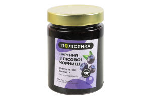 Варення з лісової чорниці