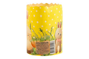 Форма для выпекания для изделий из теста бумажная 70х85мм Детские №2 ТОВ РКСП 1шт