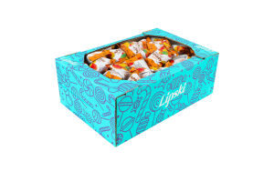 Цукерка глазурована з волоським горіхом Apricot Lipski кг