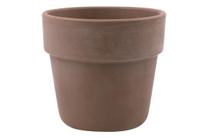 Горщик д/квітів Перфетто 0,9л мокко кераміка 13*12см Шинкар