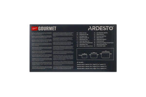 Набір посуду Gemini Gourmet Andria нержавіюча сталь 6предметів Ardesтo