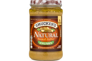 Smucker's Natural Peanut Butter Chunky