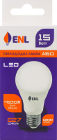 Лампа светодиодная LED 4100K 15W E27 A60 №А60Е2715ENLN Enl 1шт