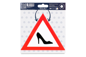 Наліпка автомобільна Туфля МаксГруп