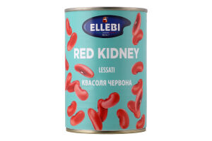Квасоля червона у розсолі Ellebi ж/б 400г