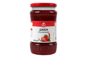 Джем стерилизованный Клубничный Fine Life с/б 430г