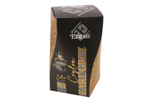 Чай черный листовой ароматизированный Earl Grey Ceylon Edems в/с к/у 100г