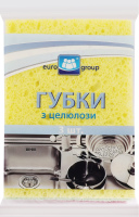 Губка целюлозна Еврогруп 3 шт