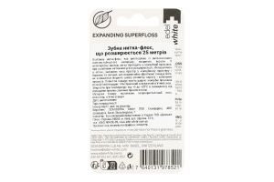 Нитка-флосс зубная расширяющая 25м Edel+White 1шт