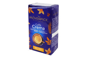 Кофе натуральный жареный молотый Caffe Crema Movenpick м/у 500г