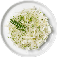 Салат из капусты и зелени в упаковке КФ