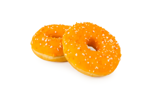Донат с абрикосовой начинкой и гранулированным сахаром Apricotty Donut Worry Be Happy 71г