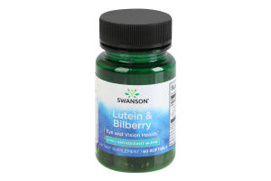 Добавка диетическая капсулы Лютеин и черника Swanson 60шт
