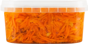 Морковь по-корейски классическая Повний Кошик ведро 500г