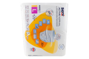 Підгузники д/дорослих Seni ACTIVE Normal "3" large 30 шт