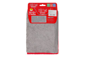 Салфетка для автомобиля микрофибра 30х40см №G130018 Liao 2шт