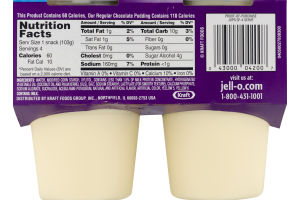 Jell-O Sugar Free Vanilla - 4 CT