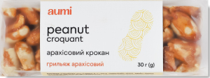 Грильяж Арахісовий крокан Aumi м/у 30г