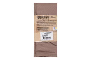Наволочка шоколадна 50х70см №1475447 SoftPoly ТМ "1" 1шт