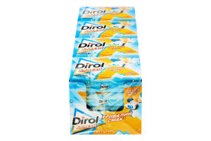 Гумка жувальна без цукру з підсолоджувачами Свіжість м'яти та ванілі X-Fresh Dirol к/у 19.5г