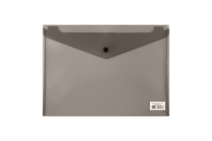 Папка-конверт А4 темно-зелена прозора на кнопці BM.3926-15 Buromax