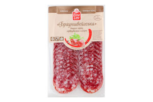 Ковбаса нарізка Брауншвейгська Fine Life с/к в/с в/у 80г
