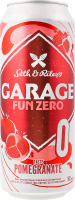 Пиво спеціальне 500мл безалкогольне пастеризоване Taste Pomegranate Fun Zero №0 Seth&Riley's Garage з/б