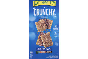 Nature Valley Crunchy Granola Bars Variety Pack - 98 CT