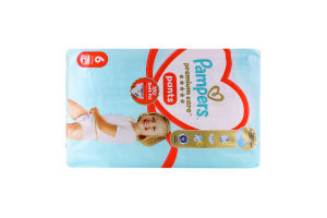 Трусики-підгузники для дітей 13-19кг 6 Pants Premium care Pampers 46шт