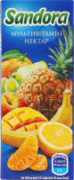 Нектар неосвітлений пастеризований Мультивітамін Sandora т/п 200мл
