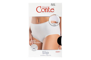 Трусы женские Conte elegant Basic Collection №LB2016 118/4XL black